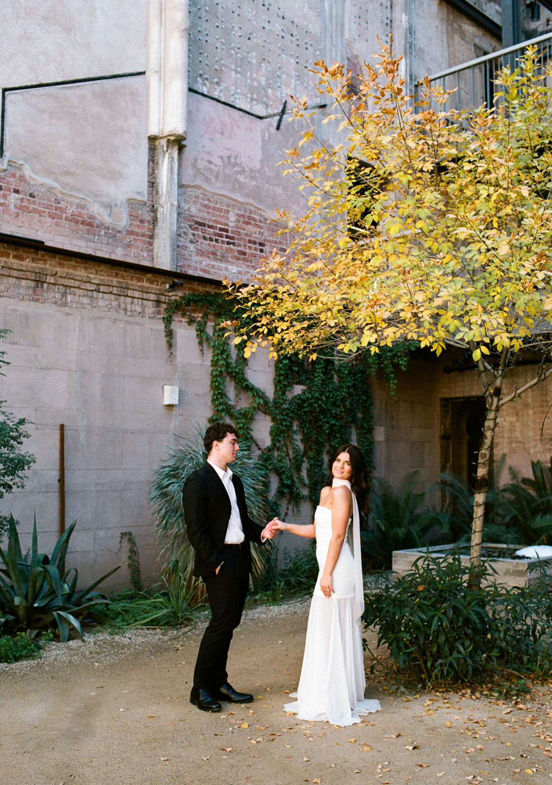 Couple dancing at romantic wedding venue in Arizona— The Abbey at Monroe